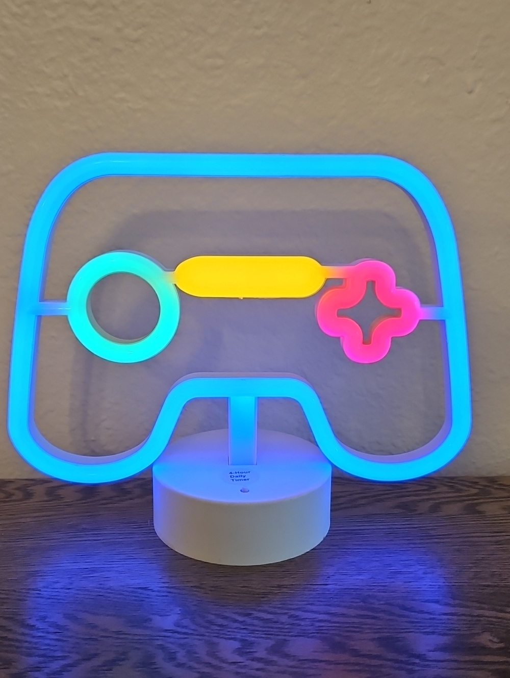 LED Light-Up Game Controller Decor